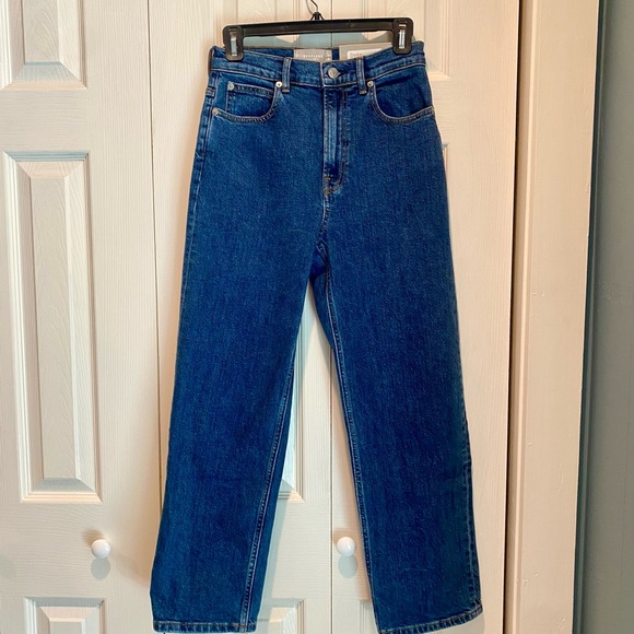 NWT Everlane Way High Jean Vintage Indigo 25 - Picture 4 of 7